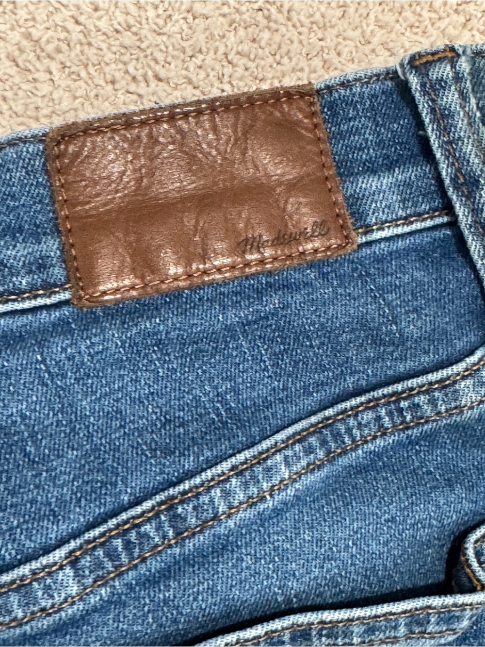 Madewell 10” High‑Rise Skinny Jeans Size 28 Fair Trade - Picture 6 of 9